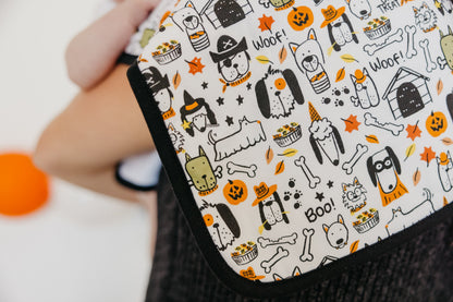 3 Pack Premium Burp Cloths - Bones