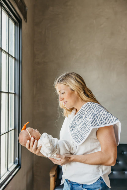 3 Pack Premium Burp Cloths - Bones