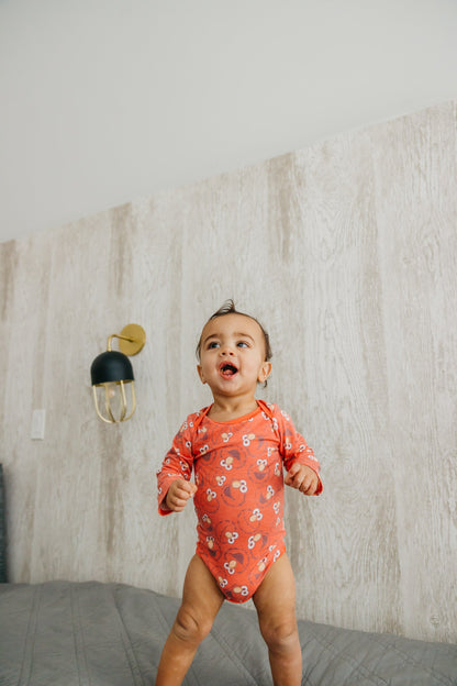 Long Sleeve Bodysuit - Elmo