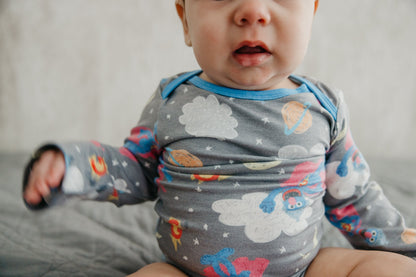Long Sleeve Bodysuit - Super Grover