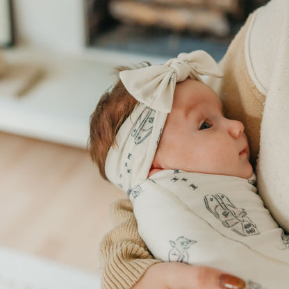 Knit Headband Bow - Tatooine