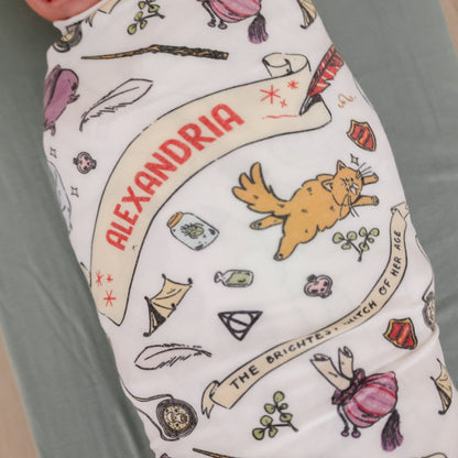 Harry Potter™ Personalized Swaddle Blanket - Hermione