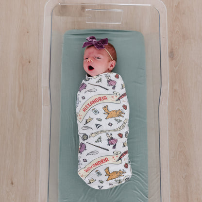 Harry Potter™ Personalized Swaddle Blanket - Hermione