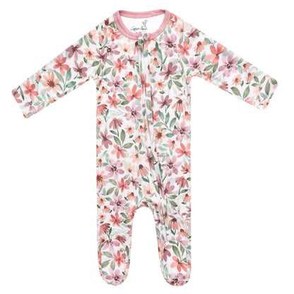 Zip-Up Footie Pajama - Natalie