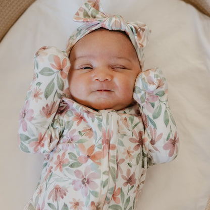 Zip-Up Footie Pajama - Natalie