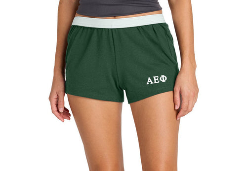 Alpha Epsilon Phi Jersey Gym Shorts