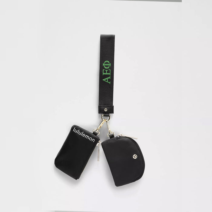 Alpha Epsilon Phi lululemon Dual Pouch Wristlet