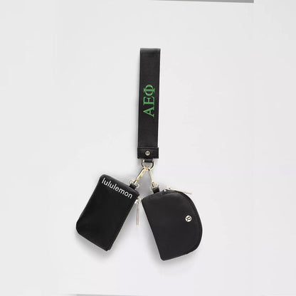 Alpha Epsilon Phi lululemon Dual Pouch Wristlet