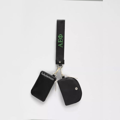 Alpha Epsilon Phi lululemon Dual Pouch Wristlet