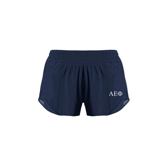 Alpha Epsilon Phi lululemon Hotty Hot High-Rise Lined Short 2.5" - Navy