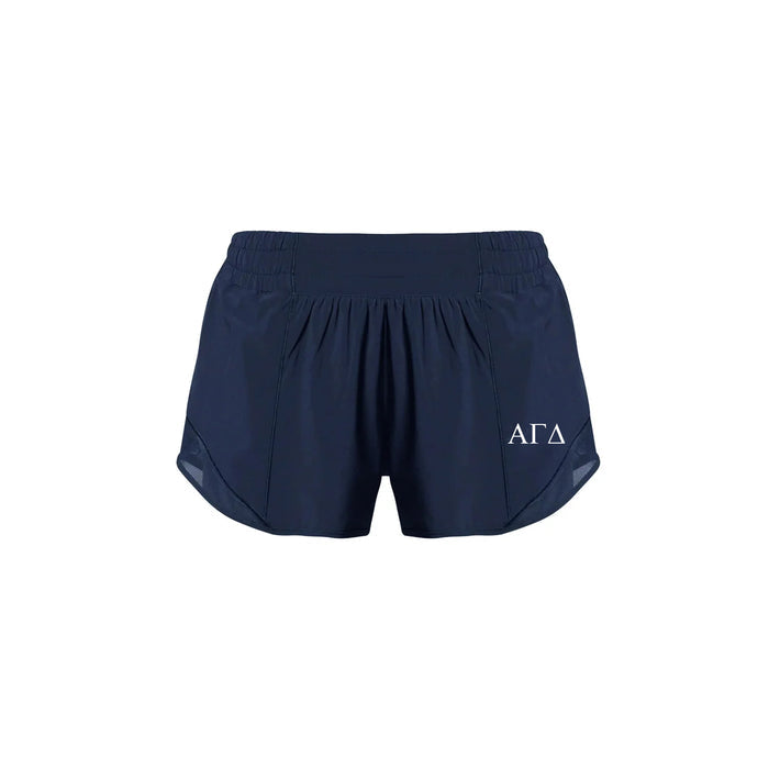 Alpha Gamma Delta lululemon Hotty Hot High-Rise Lined Short 2.5" - Navy