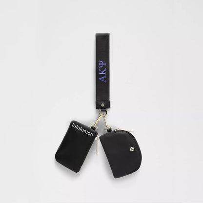 Alpha Kappa Psi lululemon Dual Pouch Wristlet