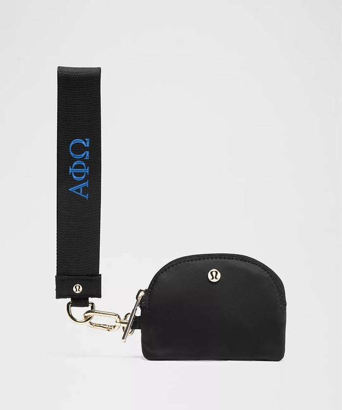 Alpha Phi Omega lululemon Dual Pouch Wristlet