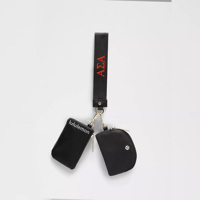 Alpha Sigma Alpha lululemon Dual Pouch Wristlet