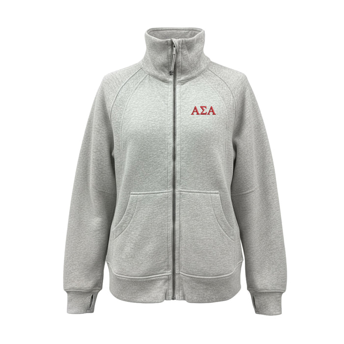 Alpha Sigma Alpha lululemon Scuba Oversized Long Funnel - FULL Zip