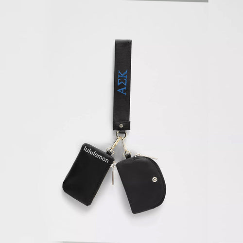 Alpha Sigma Kappa lululemon Dual Pouch Wristlet