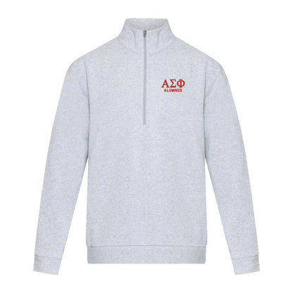 Alpha Sigma Phi lululemon Steady State Half Zip - ALUMNUS
