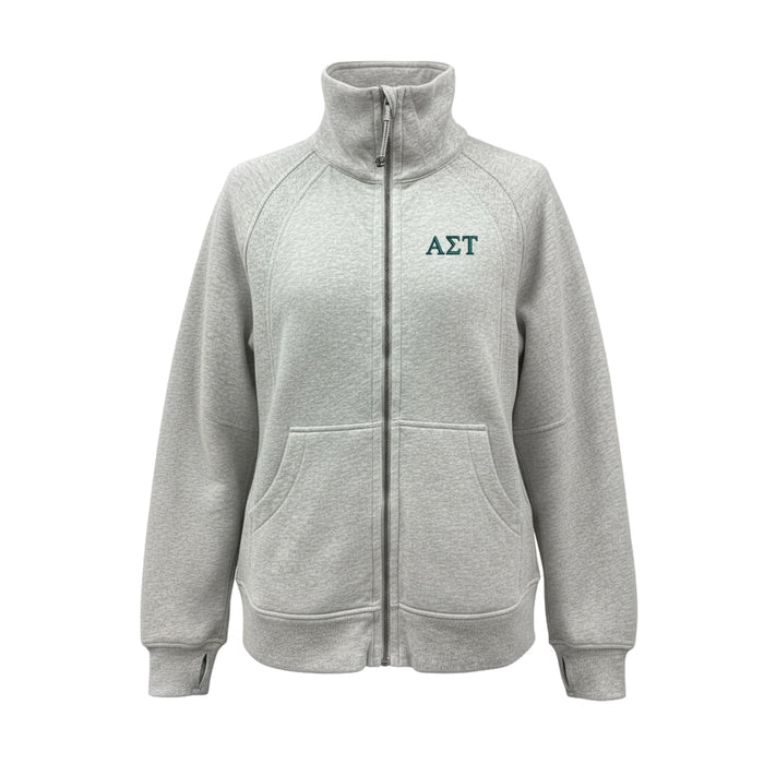Alpha Sigma Tau lululemon Scuba Oversized Long Funnel - FULL Zip