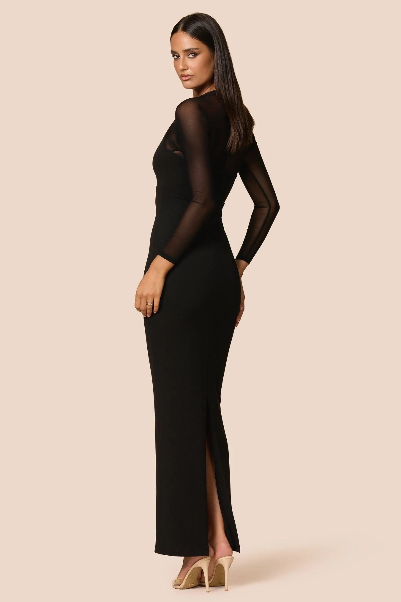 Nookie Amore Maxi Dress -  Black