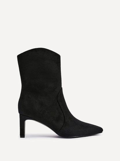 Calabasas Black Western Heeled Boots