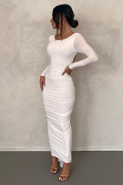 Camila Dress - White