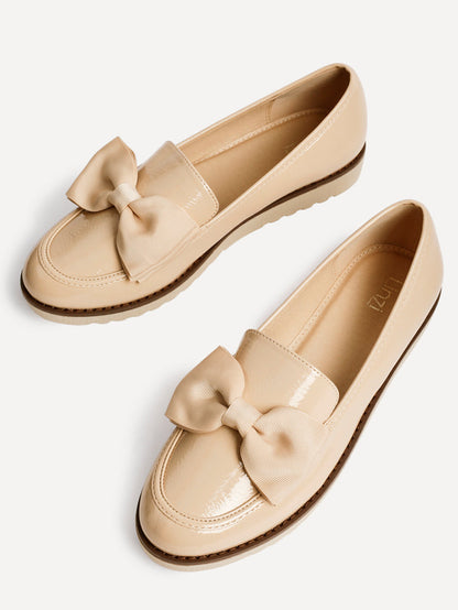 Cathy Mocha Patent Loafers