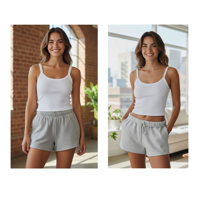 Chi Omega Fave Fit Hoodie & Shorts Set - Wordmark
