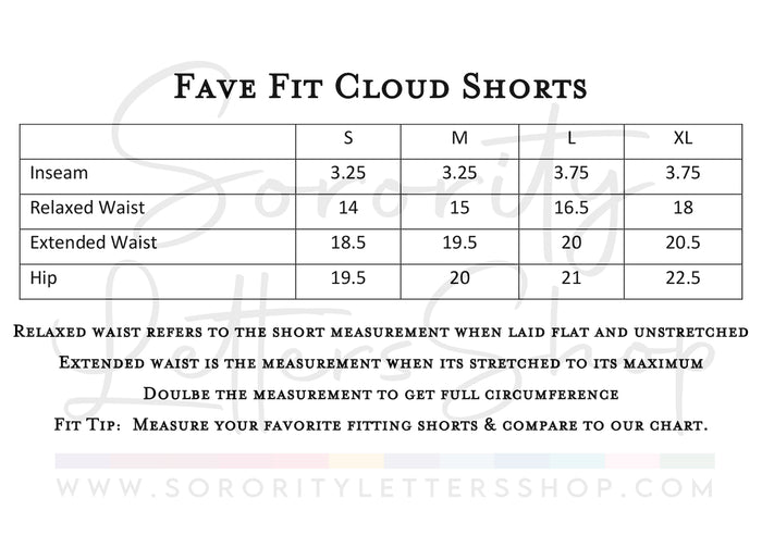 Chi Omega Fave Fit Hoodie & Shorts Set - Wordmark