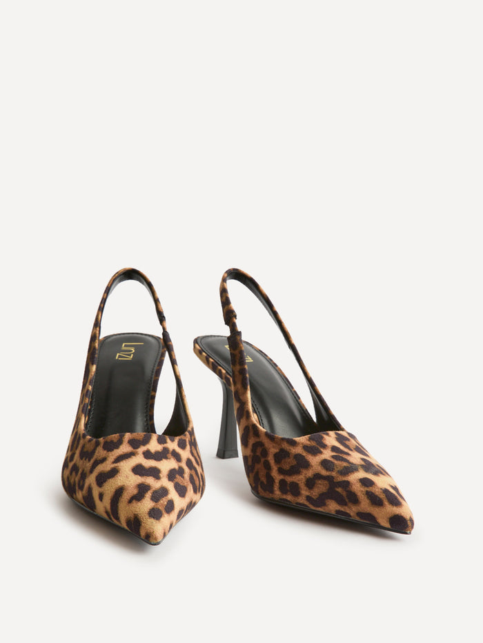 Dash Leopard Print Court Heels