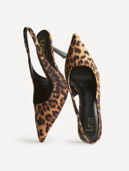 Dash Leopard Print Court Heels