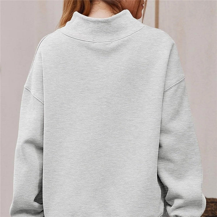 Delta Delta Delta Mock Neck Sweatshirt - TRI DELTA
