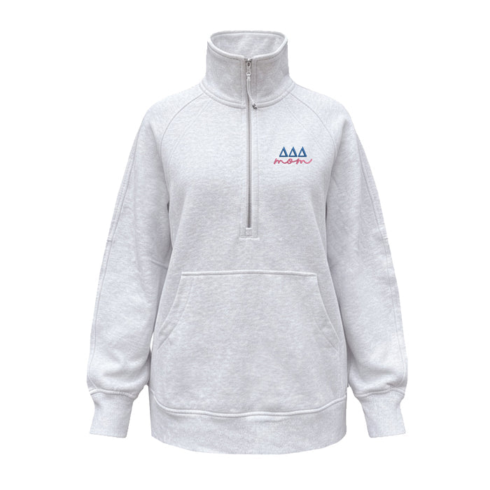 Delta Delta Delta MOM lululemon Scuba Oversized Funnel-Neck Half Zip Long