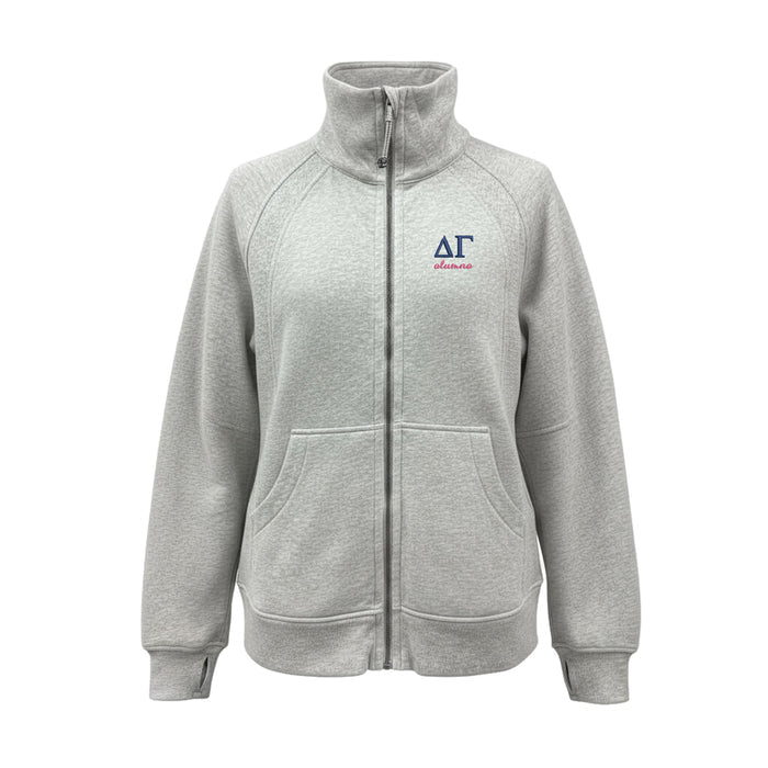 Delta Gamma ALUMNA lululemon long Scuba Oversized Funnel - Full-Zip