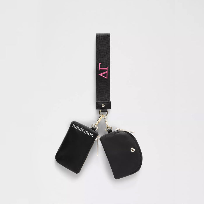 Delta Gamma lululemon Dual Pouch Wristlet