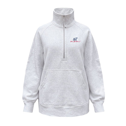 Delta Gamma MOM lululemon Scuba Oversized Funnel-Neck Half Zip Long