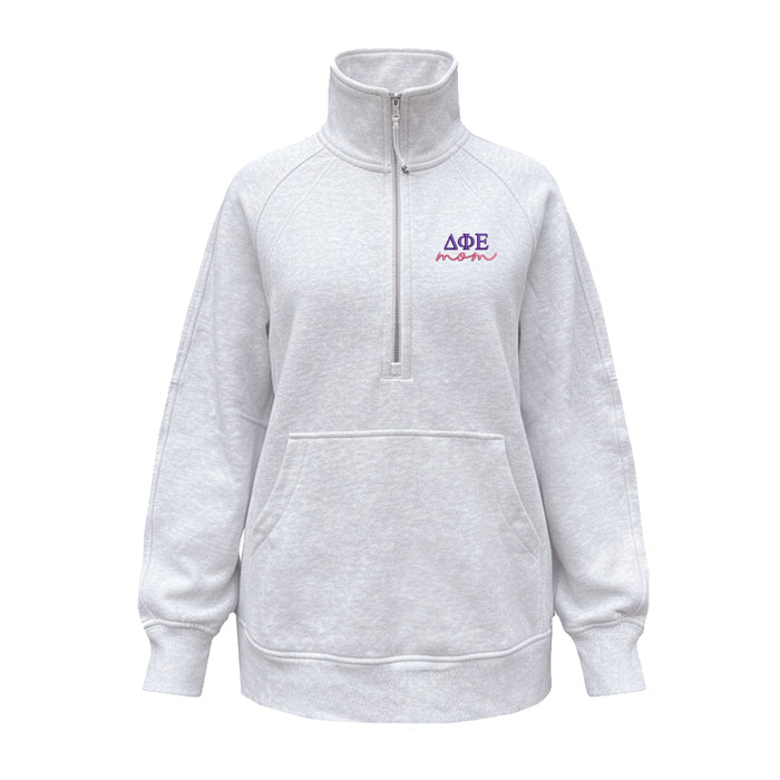 Delta Phi Epsilon MOM lululemon Scuba Oversized Funnel-Neck Half Zip Long