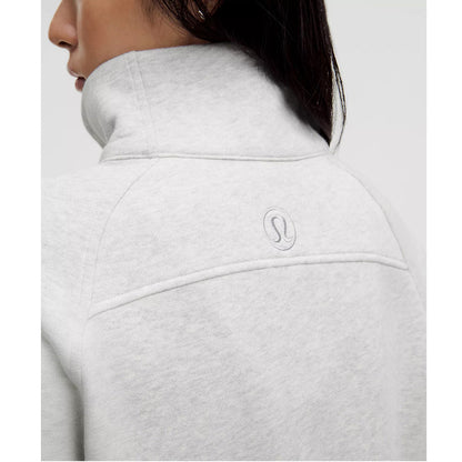 Delta Phi Epsilon MOM lululemon Scuba Oversized Funnel-Neck Half Zip Long