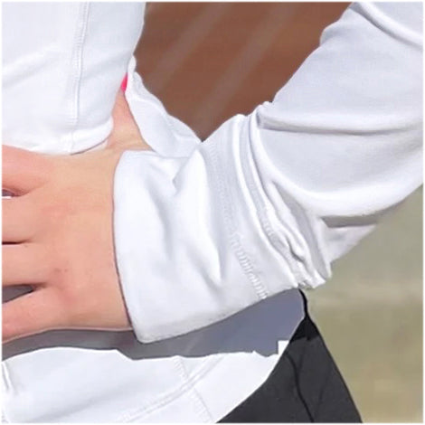 Delta Phi Lambda lululemon Define Jacket - White