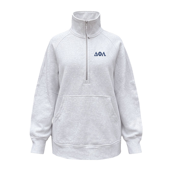 Delta Phi Lambda lululemon Scuba Oversized Funnel-Neck Half Zip Long