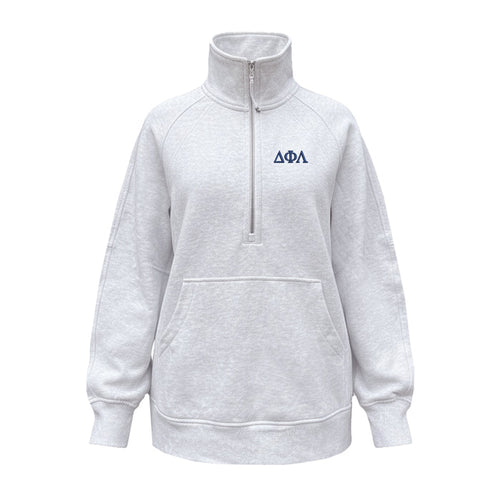 Delta Phi Lambda lululemon Scuba Oversized Funnel-Neck Half Zip Long