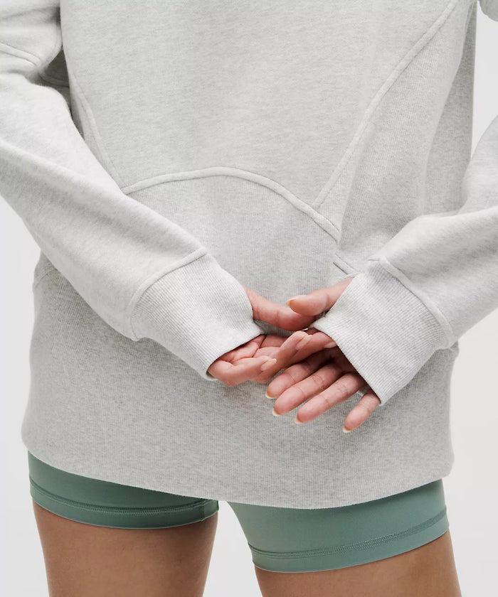 Delta Phi Lambda lululemon Scuba Oversized Funnel-Neck Half Zip Long