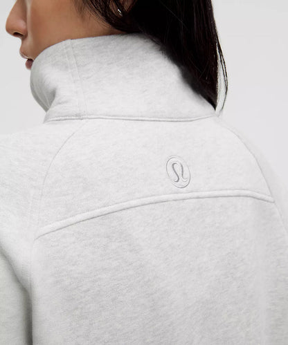 Delta Phi Lambda lululemon Scuba Oversized Funnel-Neck Half Zip Long