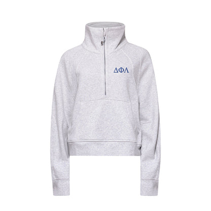 Delta Phi Lambda lululemon Scuba Oversized Funnel-Neck Half Zip