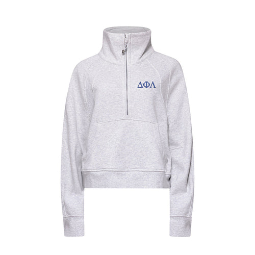 Delta Phi Lambda lululemon Scuba Oversized Funnel-Neck Half Zip