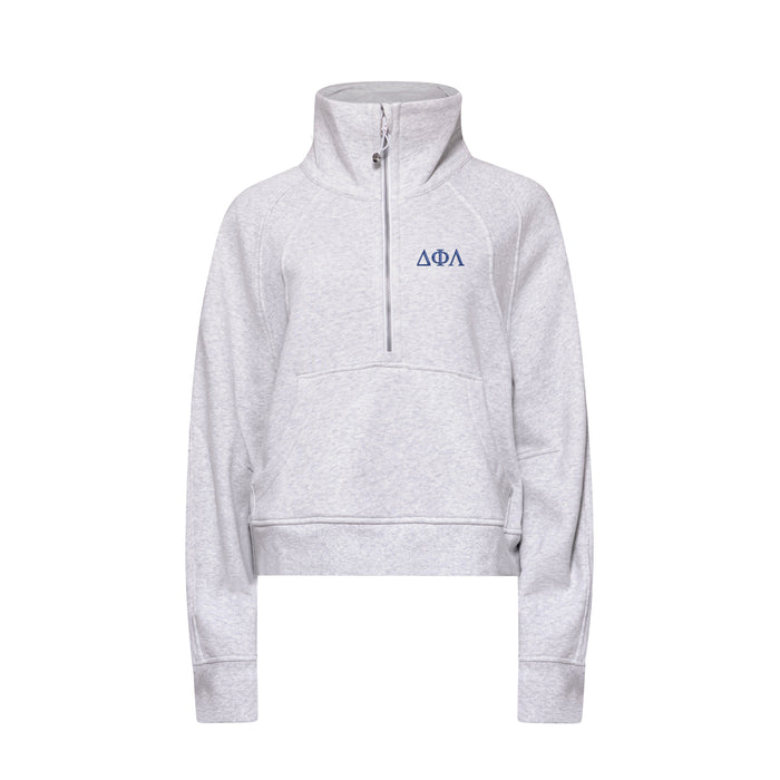 Delta Phi Lambda lululemon Scuba Oversized Funnel-Neck Half Zip