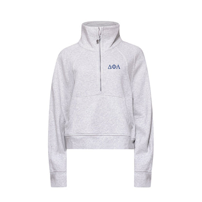Delta Phi Lambda lululemon Scuba Oversized Funnel-Neck Half Zip