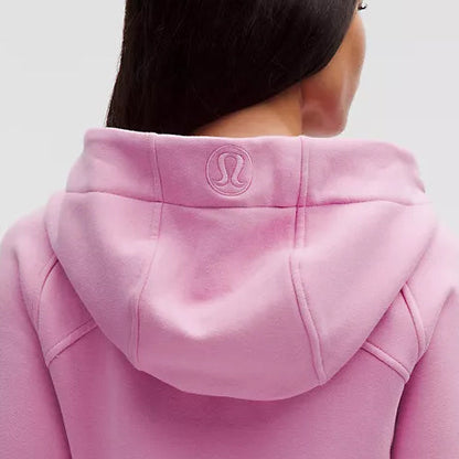 Delta Sigma Pi lululemon Scuba Oversized Half-Zip Hoodie - Pink Frosting