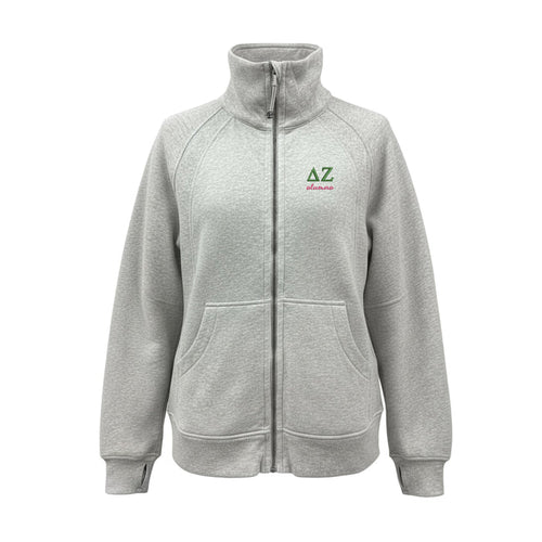 Delta Zeta ALUMNA lululemon long Scuba Oversized Funnel - Full-Zip