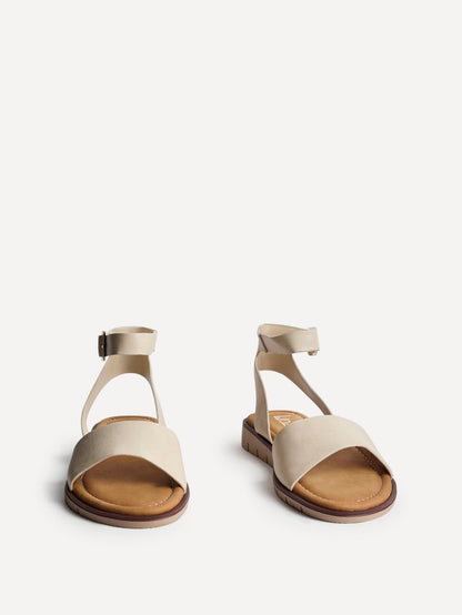 Denia Wide Fit Nude Sandals
