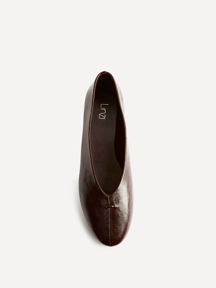 Ease Brown Ballet Pumps
